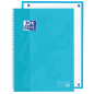 LOT de 5 Oxford School Touch Europeanbook 1 A4+ Couverture Extra Rigide - Format A4+ - Couverture Résistante - 80 Feuilles - Cou