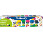 Pelikan Lot de 6 détrempes scolaires – Flacons de 25 ml – Facile à mélanger – Idéal pour les projets scolaires