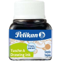 Pelikan China Ink 523 10ml N.15 - 10ml - Encre de haute qualité - Idéale pour le dessin et la calligraphie - Couleur Sépia