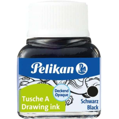 Pelikan China Ink 523 10ml N.17 - Encre de haute qualité - Résistante à l'eau - Idéale pour le dessin et la calligraphie - Coule