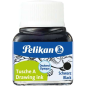Pelikan China Ink 523 10ml N.17 - Encre de haute qualité - Résistante à l'eau - Idéale pour le dessin et la calligraphie - Coule