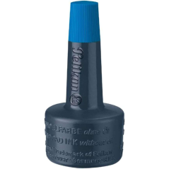 Encre de scellement sans huile Pelikan - 28 ml - Séchage rapide - Résistante à l'eau - Couleur bleu intense