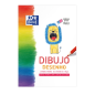 LOT de 5 Oxford Bloc Collé Dessin/Loisirs Enfant A3 - Couverture Souple/Dos Rigide - 20 Feuilles 90gr - Idéal pour Dessiner et C