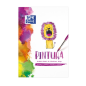 LOT de 5 Oxford Bloc Collé Peinture/Loisirs Enfant A3 - Couverture Souple/Dos Rigide - 20 Feuilles - 180gr