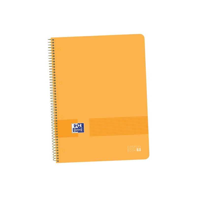 LOT de 5 Carnet Plastique Oxford Live&Go A4+ - Couverture Solide - Format A4+ - 80 Feuilles Carrées 5x5