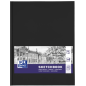 Carnet de croquis Oxford - Format A4 - 48 feuilles de papier 100 g - Résistant à l'effacement - Noir
