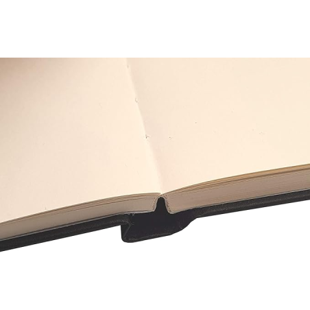 Carnet de croquis Oxford - Format A4 - 48 feuilles de papier 100 g - Résistant à l'effacement - Noir