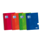 LOT de 5 Oxford School Classic Write&Erase 4ème carnet à spirale – Couverture extra rigide et résistante – Règle de 2,5 mm avec