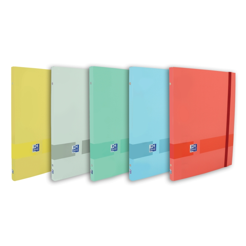 LOT de 10 Oxford & You Classeur A4+ Couverture Extra Rigide 12 Intercalaires 1 Rabat - Format A4+ - Couverture Extra Rigide Rési