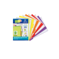 LOT de 25 Intercalaires Oxford Strongline A4 5 positions - 4 trous - Plastique opaque - 500 microns - Couleurs assorties