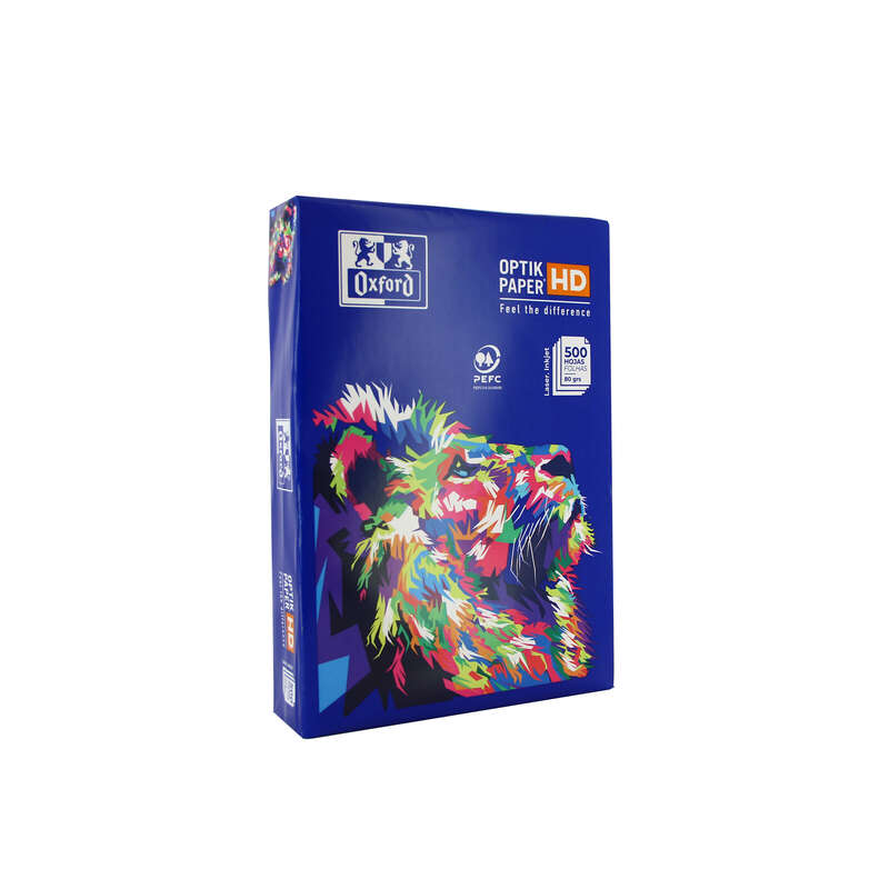 Papier pour imprimante Oxford A4 - Paquet de 500 feuilles - Compatible laser et jet d'encre - Haute qualité d'impression