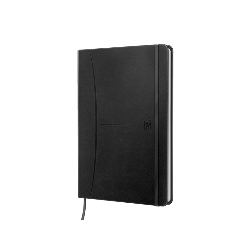 LOT de 5 Oxford Signature Carnet cousu couverture extra rigide A5 uni 80 feuilles - Design élégant et professionnel - Format A5