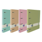 LOT de 4 Assortiment Oxford Nature Europeanbinder A4+ Couverture Extra Rigide 4x35 avec Recharge Pastel 5x5 - Dossier Écologique