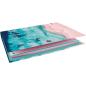 LOT de 10 Reliure européenne Oxford Ice Explorer - Couverture extra rigide - Dos 45 mm - Anneaux 4Dx35 mm - Remplacement 5x5 - 2