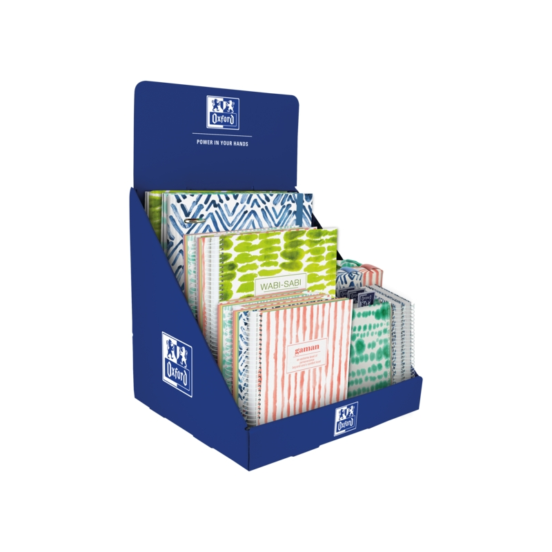 Oxford Japandi Présentoir de table – Organiseur de bureau complet – Comprend des livres européens A5+, A4+, A6+ – Europeanbinder