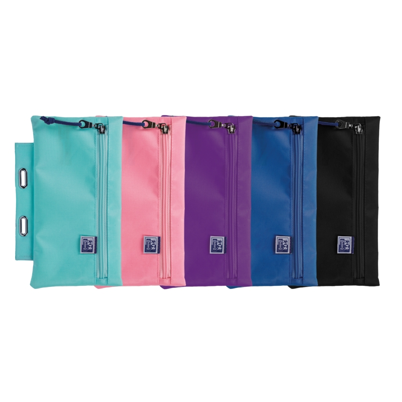 LOT de 5 Étui Oxford pour Ebinder Sur - Design Moderne et Jeune - Résistant et Durable - Idéal pour Organiser vos Documents