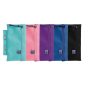LOT de 5 Étui Oxford pour Ebinder Sur - Design Moderne et Jeune - Résistant et Durable - Idéal pour Organiser vos Documents