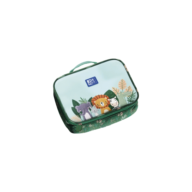 LOT de 4 Oxford Kids Animal Besties Transporteur de nourriture thermique – Design amusant Animal Besties – Garde les aliments ch