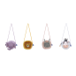 LOT de 8 Sac Enfant Oxford Kids Peluche Soft Touch - Idéal pour les Jeunes Enfants - Design de 4 Animaux - Texture Douce et Agré