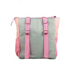 Oxford Tote Bag Convertible 2 en 1 Colorblock - RPET Polyester Recyclé - Capacité 30L - Polyvalent et Ecologique