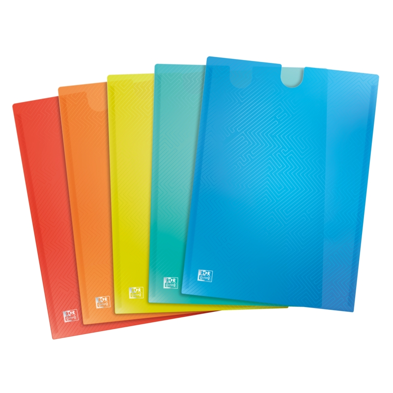 LOT de 10 Oxford U-Pocket Urban Easygo A4 - Poche avant pour accessoires - Design urbain et moderne - Format A4 - Idéal pour tra