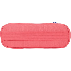 Trousse Oxford Kangoo à crochet en B - Poche intérieure en filet - Fermeture élastique pour cahiers - Semi-rigide - 21 x 8 x 4,8