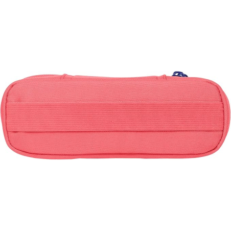 Trousse Oxford Kangoo à crochet en B - Poche intérieure en filet - Fermeture élastique pour cahiers - Semi-rigide - 21 x 8 x 4,8