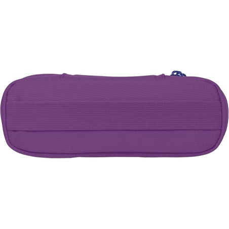 Trousse Oxford Kangoo à crochet en B avec poche intérieure en filet et fermeture élastique pour cahiers - Semi-rigide - 21 x 8 x