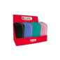 LOT de 20 Présentoir Enri de 20 coques en silicone - Couleurs Assorties 4 Couleurs