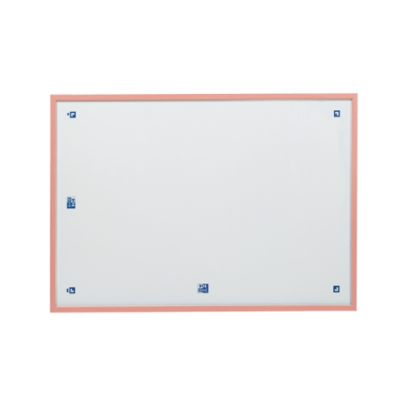 LOT de 6 Tableau noir Oxford Peach Pastel A3 – Design dans des tons pastel – Accessoires inclus