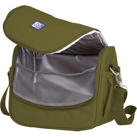 Sac isotherme Oxford Young Proof B-Foodie - Poche arrière zippée - Poignée supérieure - Devant en filet - Fond renforcé - Poches