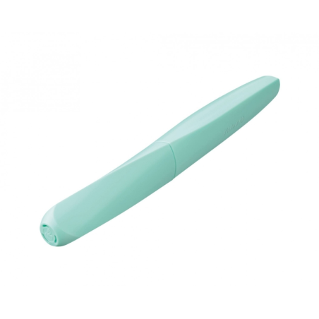 LOT de 10 Stylo plume Pelikan Twist - Plume moyenne - Utilisation ambidextre - Section triangulaire transversale - Comprend 2 ca