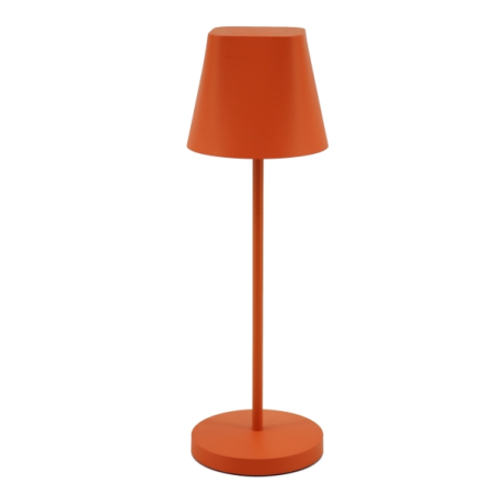Lampe de bureau LED Unilux Ava - Résistante à l'eau - Adaptée à une utilisation extérieure - Orange