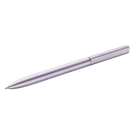 LOT de 5 Stylo bille rétractable Pelikan Ineo - Pointe de 1 mm - Mécanisme à rotation - Recharge bleue 337M - Aluminium anodisé