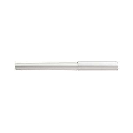 LOT de 5 Stylo plume Pelikan Ineo - Plume moyenne - Boîtier en métal - Aluminium anodisé satiné - Forme en goutte d'eau anti-poi