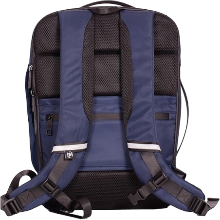 Sac à dos Oxford Identity Executive 18 L - 2 compartiments et 12 poches - Poche antivol - Poignées supérieure et latérale - 42 x