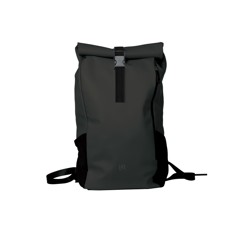 Sac à dos Oxford Identity à fermeture enroulable, 24 L - Matière résistante à l'eau - Poignée de suspension au dos - Poche avant