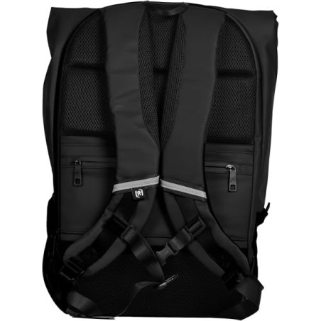 Sac à dos Oxford Identity à fermeture enroulable, 24 L - Matière résistante à l'eau - Poignée de suspension au dos - Poche avant