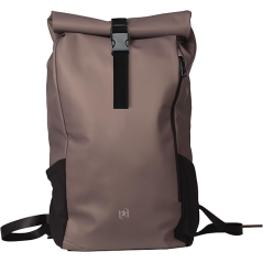 Sac à dos Oxford Identity à fermeture enroulable, 24 L - Matière résistante à l'eau - Poignée de suspension au dos - Poche avant