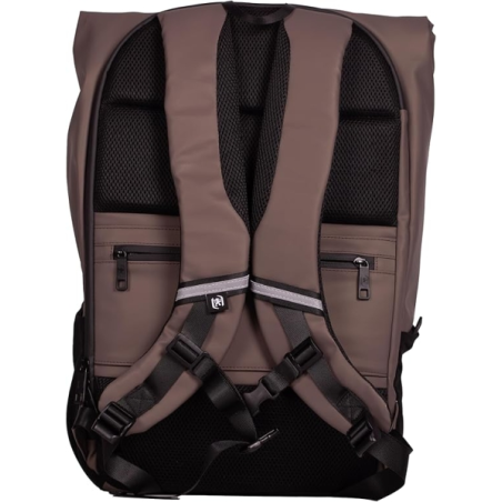 Sac à dos Oxford Identity à fermeture enroulable, 24 L - Matière résistante à l'eau - Poignée de suspension au dos - Poche avant