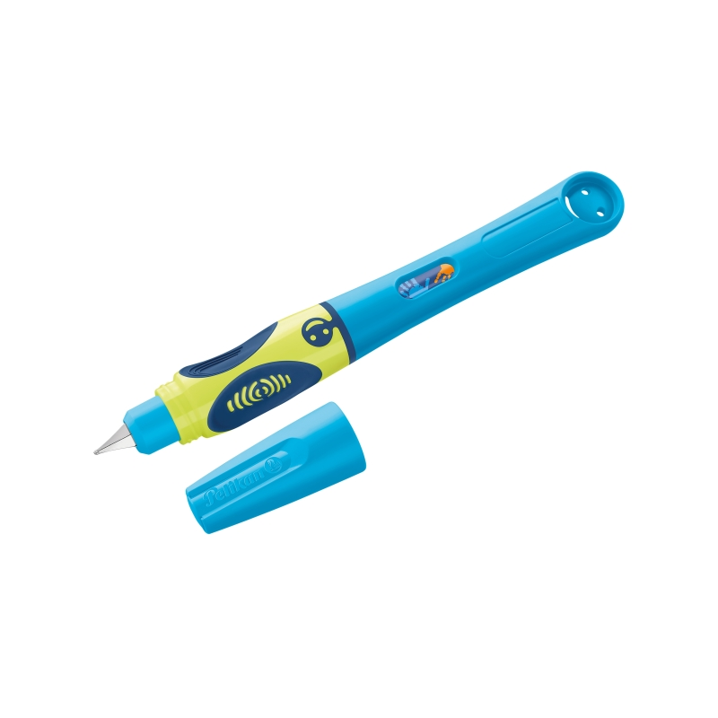 LOT de 10 Stylo plume Pelikan Griffix pour gauchers - Plume en acier inoxydable - 3 points de préhension avec indicateur - Ergon