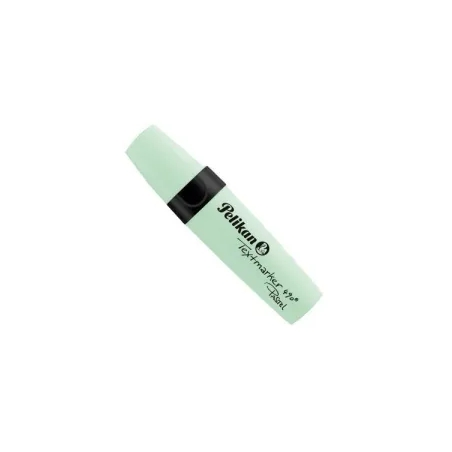 LOT de 10 Marqueur fluorescent Pelikan Textmarker 490 - Ergonomique - À base d'eau - Pointe biseautée avec 3 épaisseurs de trait