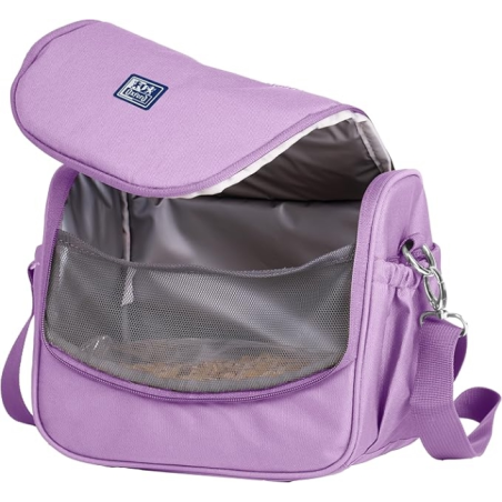Sac isotherme Oxford Young Proof B-Foodie - Poche arrière zippée - Poignée supérieure - Devant en filet - Fond renforcé - Poches
