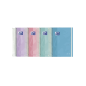 LOT de 8 Agenda scolaire Oxford Touch Pastel 25/26 spirales semainier - Format 4e - Couverture extra-dure enduite tactile - Coin