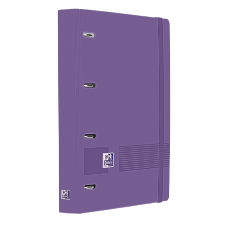 Chemise Oxford Europeanbinder Live & Go A4+ avec 100 feuilles de recharge, quadrillage 5 x 5 mm, couverture en polymousse et fer
