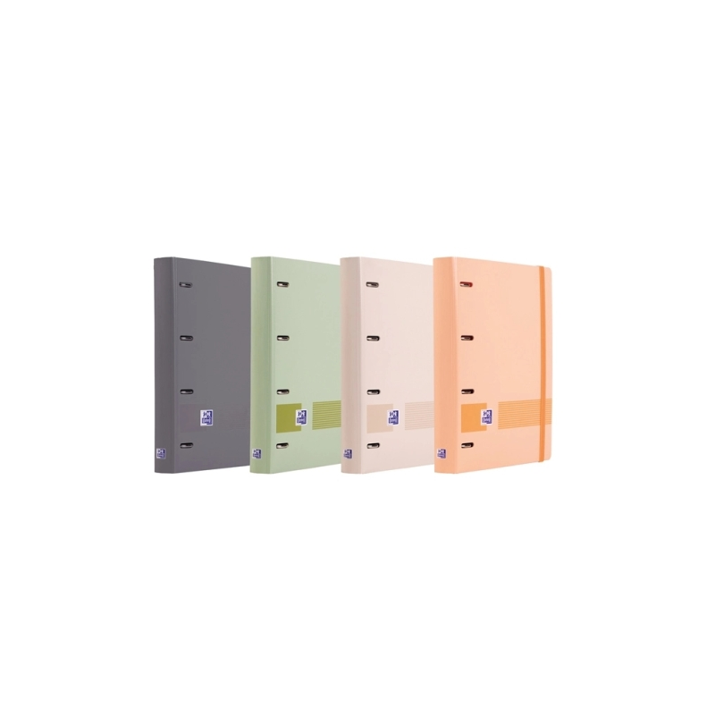 LOT de 10 Chemise Oxford Europeanbinder+ Boreal format A4+ avec recharge de 100 feuilles, quadrillage 5 x 5 mm, couverture en po
