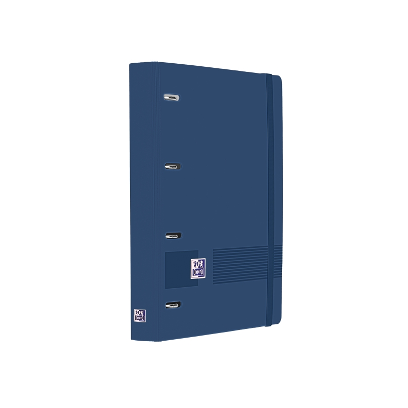 Chemise Oxford Europeanbinder Live & Go A4+ avec 100 feuilles de recharge, quadrillage 5 x 5 mm, couverture en polymousse, ferme