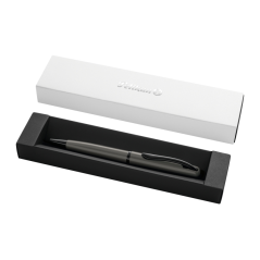 Stylo bille rétractable Pelikan Jazz Noble - Pointe de 1 mm - Mécanisme à rotation - Recharge bleue 337M - Coffret cadeau - Fini