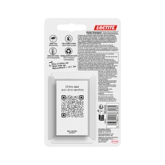 Loctite Superglue-3 Gel Repositionnable 3gr - Adhésif instantané et sans odeur - Joints précis et transparents - Idéal pour