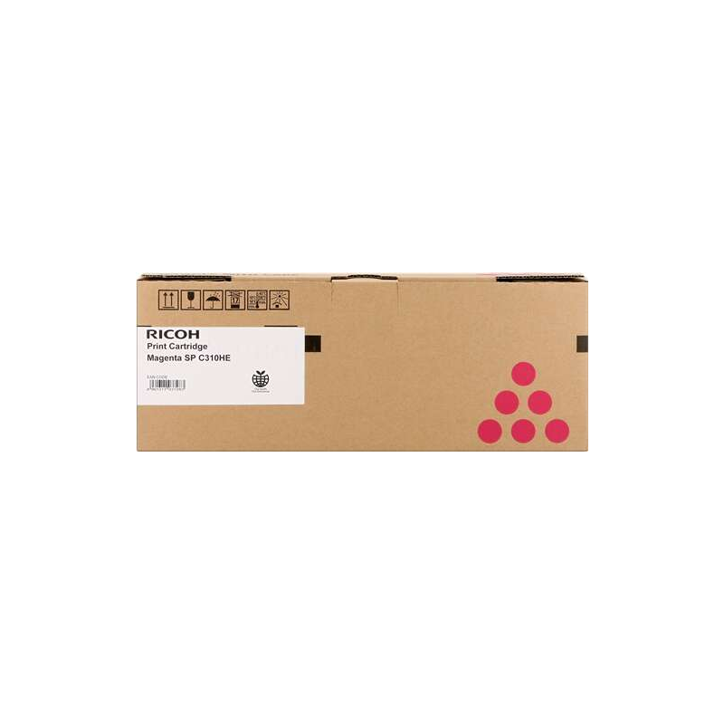 Ricoh Aficio SPC231/SPC232/SPC242/SPC310/ SPC311/SPC312/SPC320/SPC342 Magenta cartouche de toner d'origine-407636/406481/SPC310M